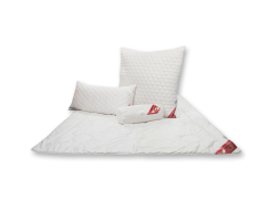 GARANTA Merino Schurwolle 4-Jahreszeiten Steppbett 155 x...