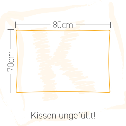 Kissen Premium 70 x 80 cm