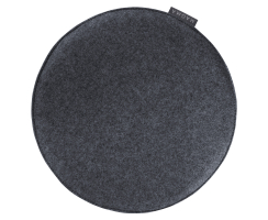 MAGMA Sitzkissen AVARO Form 45 Ø 35 cm anthrazit