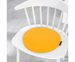 MAGMA Sitzkissen AVARO Form 45 Ø 35 cm senf