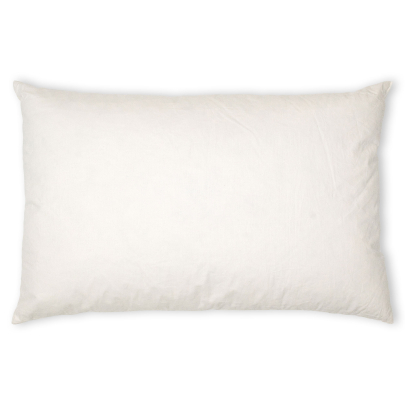 Federkissen Größe 60 x 70 cm Bezug: 100% Baumwolle Füllung: Gänse- und Entenfedern Farbe: creme