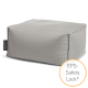 SITTING POINT Outdoor Fußablage KORFU ROLL ca. 55 x 65 x 35 cm mittelgrau