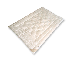GARANTA Merino KBT KBA Sommer Extra Leicht-Steppbett 200...
