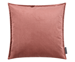 MAGMA Samt Kissenbezug MARLA mit Stehsaum 60 x 60 cm altrose