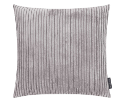MAGMA Flauschcord Kissenbezug SHARA 45 x 45 cm grau
