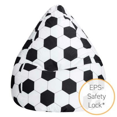 SITTING POINT BeanBag FUSSBALL Sitzsack L ca. 120L