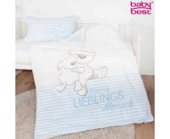HERDING Kinderbettwäsche Set 100 x 135 cm aus...
