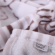 HERDING Baby Lieblingsmensch 75x100cm Microfaser Kuscheldecke