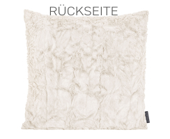 MAGMA Kissen WINTER MIX Kissen Fluffy 40 x 40 cm Heart