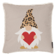 MAGMA Kissen WINTER MIX Kissen Fluffy 40 x 40 cm Heart