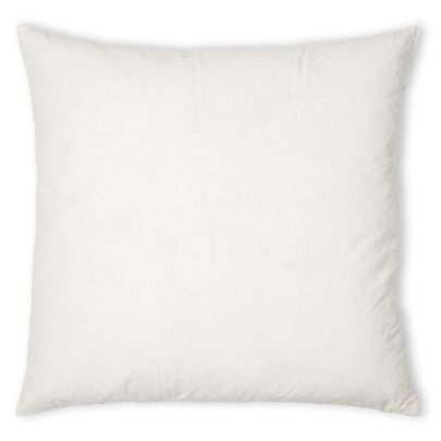 Federkissen Größe 25 x 25 cm Bezug: 100% Baumwolle Füllung: Gänse- und Entenfedern Farbe: creme