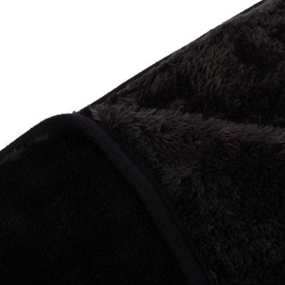 Gözze Cashmere-Feeling Premium Kuscheldecke XL 180 x 220 cm schwarz