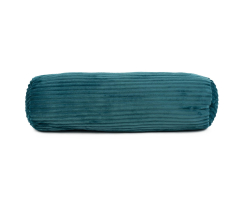 Gözze Cord Kissenrolle Nackenrolle 70 x 22 cm petrol