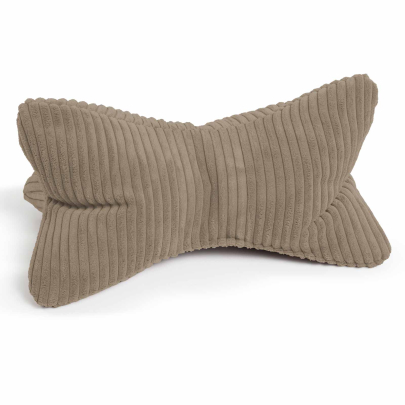 MAGMA Flauschcord Leseknochen SHARA 42 x 22 cm taupe