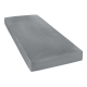 JANINE Spannbetttuch Elastic-Jersey 5002 - bügelfrei & elastisch 150 × 200 cm opalgrau