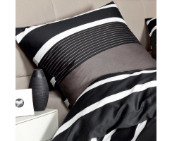 JANINE JD Mako Satin 8468 Bettwäsche nougat schwarz